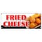 Signmission FRIED CHEESE BANNER SIGN french poutine melted cheddar bacon ranch B-Fried Cheese - alternate 1